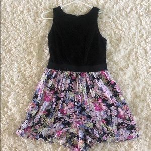Floral romper